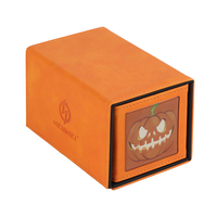 Henwei H06 100 cartes OEM/ODM – Étuis de protection en cuir PU premium pour jeux de société et boîte de rangement pour cartes à collectionner avec logo personnalisé