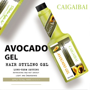 Gel Coiffant Professionnel à l'Extrait Naturel d'Avocat OEM, Fixation Forte et Brillance pour Cheveux Bouclés - Product Image 2