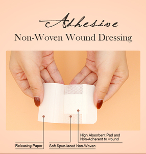 Nieuw Product Fabriek Prijs Wegwerp Eo Steriele Niet-Geweven Zelfklevende Postoperatieve Wondverband - Product Image 6
