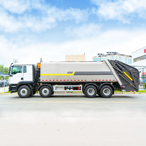 Dongfeng 4x2 8 x4 12 ס "מ 3 פסולת חשמלית אוסף רכב קומפרקטור אשפה מפעל חדש בשימוש אוטומטי - Product Image 3