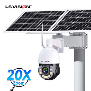 Ls tầm nhìn 8MP HD 20x Wifi 4G ngoài trời năng lượng mặt trời Powered CCTV <span class=keywords><strong>Camera</strong></span> an ninh được xây dựng trong mic thẻ SD đám mây dữ liệu CMOS PTZ mạng Máy ảnh - Product Image 2