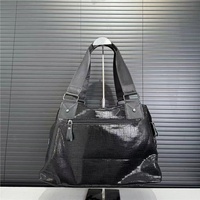 Sac fourre-tout en nylon exclusif avec motif petit ours, bijoux de mode en diamant, grande capacité, luxe léger, élégant, strass