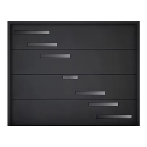 Portes <span class=keywords><strong>de</strong></span> <span class=keywords><strong>garage</strong></span> électriques automatiques motorisées universelles à prix bas, couleur noire - Product Image 6