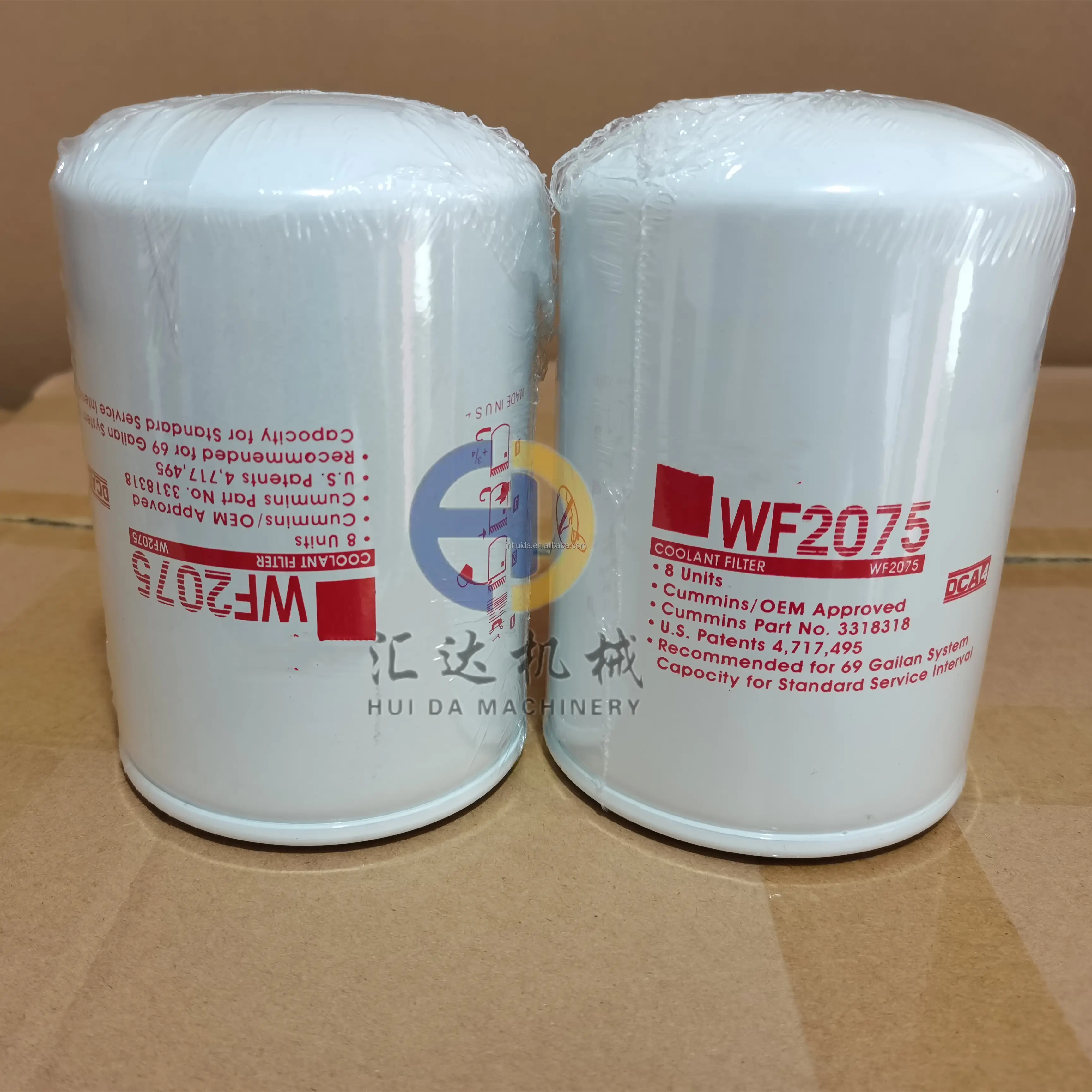 HUIDA Сменный фильтр для воды WF2075 фильтр охлаждающей жидкости