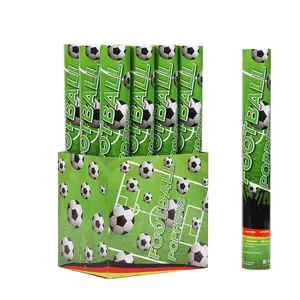 Confetti Shooter Confetti Shooter Printed Compressed Air Driven Football Soccer Party Cannon