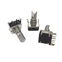 Özel Mini Metal 6mm mil döner artımlı kodlayıcı profesyonel üreticilerin toptan 11mm enkoderler