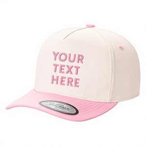 Customizable Two Tone Snapback Baseball <b>Cap</b> Personalized Embroidered Logo <b>Hat</b> Design Your Own Custom <b>Hats</b> for Men Women OEM ODM - Product Image 1