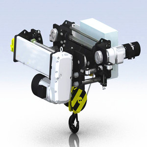 1-50 Tonne European Standard Electric Wire Rope Hoist with CE Certificate for Single <strong>Rail</strong> Electric <strong>Trolley</strong> - Product Image 1