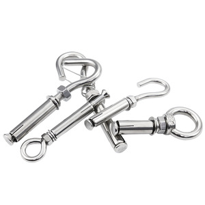 304 Stainless Steel Expansion Hooks M6 M8 M10 M12 Slip Hook For Sports Equipment Tighten With Screw Alien Head - Product Image 1