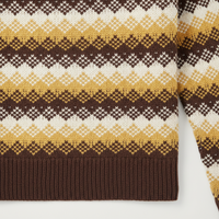 Vente en gros d'usine, pull en tricot pour homme à col rond, à carreaux, simple et élégant, nouvelle arrivée 2025