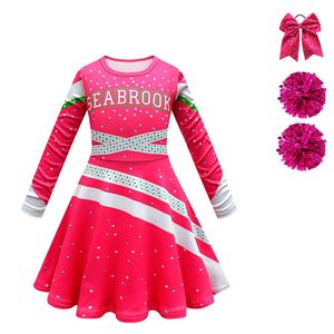Disfraces de personajes de películas de Halloween Vestido de porristas escolares Fiesta de Carnaval Vestidos de actuación en escenario - Product Image 1