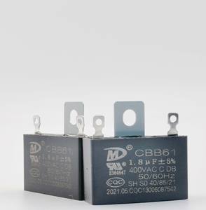 Condensador Smiler <span class=keywords><strong>cbb61</strong></span> 450vac <span class=keywords><strong>50</strong></span> <span class=keywords><strong>60hz</strong></span> 40 70 21 Condensador para Motor de Ventilador <span class=keywords><strong>CBB61</strong></span> - Product Image 3