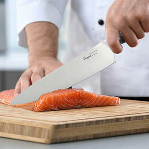 ANGELE Tendencia 2025 Novedades Juego de Cuchillos de Cocina de Acero al Carbono Ecológico de 15 Piezas con Mango de Madera, Cuchillos de Chef, Bloque para Cuchillos - Product Image 3