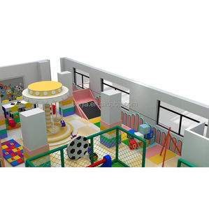 Premium Indoor Playground Soft Play Equipment <b>Set</b> for Kids Commercial Children's Playground with Naughty Castle and Slide - Product Image 5