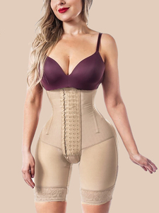 Nouveautés à la mode façonnage minceur ventre contrôle forme <span class=keywords><strong>body</strong></span> Ropa intérieur Moldeadora cadre en acier façonnage pantalon - Product Image 3