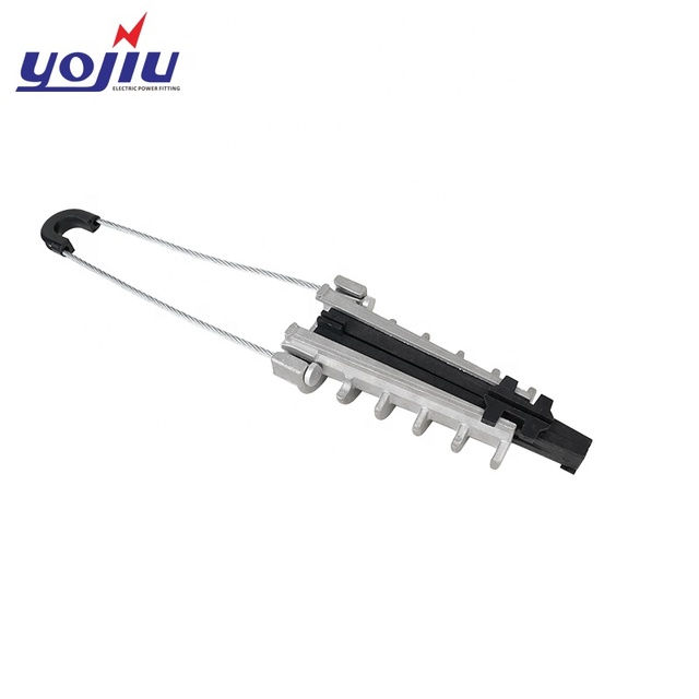 ABC Electric Accessories Optic Overhead Power Dead End Clamp Aluminum Alloy Cable Fixing Anchoring