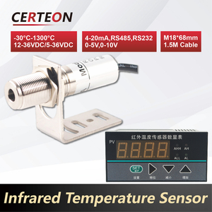 コンパクト工業用 600C 0-5V 0-10V RS485 <span class=keywords><strong>4</strong></span>-20mA 非接触式赤外線温度センサー - Product Image 2