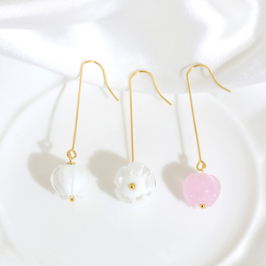 Offres Spéciales muguet crochet d'oreille long pendentif bijoux de mode boucles d'oreilles pour les femmes en gros - Product Image 6