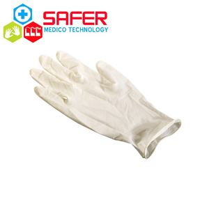 Gants d'examen jetables en latex poudré, imperméables, de qualité alimentaire, fabriqués en Malaisie - Product Image 3