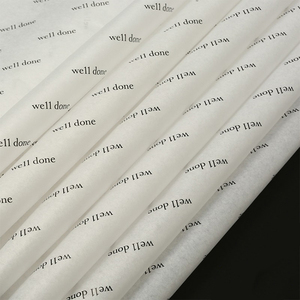 Printed Brand Logo Custom Tissue Paper, Customize Pattern Text Package Paper Recycled Gift Wrapping Paper-