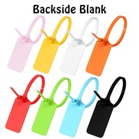Étiquettes de sécurité en plastique pour chaussures, boucle antivol, décoration, étiquette de sac, sceau de sécurité, étiquettes de fermeture