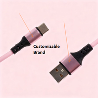 Câble de chargeur USB en cuivre pur de haute qualité, charge rapide, synchronisation des données, compatibilité universelle, téléphones mobiles, tablettes, autres appareils USB