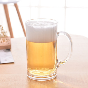 Jarra de Cerveza Transparente con Asa, Libre de BPA, para Uso en el Hogar, Cocina y Fiestas - Product Image 4