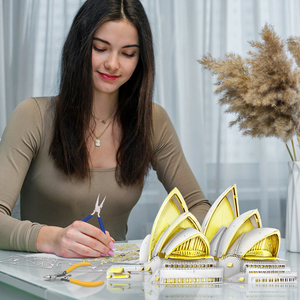 Rompecabezas Metálico 3D <span class=keywords><strong>de</strong></span> <span class=keywords><strong>la</strong></span> <span class=keywords><strong>Ópera</strong></span> <span class=keywords><strong>de</strong></span> <span class=keywords><strong>Sídney</strong></span> (grande) <span class=keywords><strong>de</strong></span> Piececool, Juguete Educativo <span class=keywords><strong>de</strong></span> Construcción para Adultos o Niños - Product Image 5
