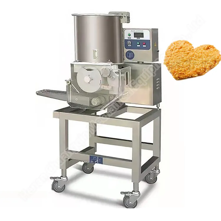 ماكينات صناعة قالب فطائر اللحم والقطاي التجارية إنتاج فطائر الدجاج المكرر والهامبرجر ماكينة فطائر السمك المكرر الدجاج المكرر