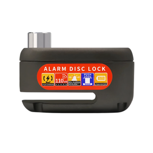 Diebstahlsicheres Bremsscheibenschloss mit USB-Ladefunktion, Wasserdicht, <span class=keywords><strong>Alarm</strong></span> und Erinnerungskabel für Motorräder - Product Image 2