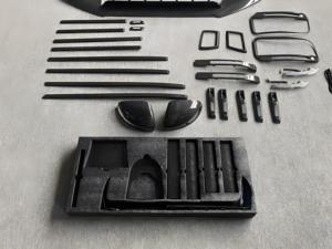 Para <span class=keywords><strong>Mercedes</strong></span> Benz <span class=keywords><strong>Gwagon</strong></span> W463 Kit de actualización Juego completo Rocket Style Dry Carbon & PP Body Bumper para New W464 G Class - Product Image 3