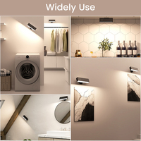 Lampe murale LED magnétique de style moderne pour chambre à coucher et salle de lecture