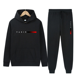 <span class=keywords><strong>Ensemble</strong></span> de survêtement de sport pour <span class=keywords><strong>homme</strong></span>, <span class=keywords><strong>ensemble</strong></span> décontracté à capuche deux pièces, très vendu en Europe <span class=keywords><strong>et</strong></span> en Amérique - Product Image 2