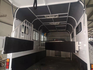 Remorque de luxe pour le transport de chevaux, en zinc, avec logement, personnalisée, à 2 angles, pour compétitions équestres, 2 essieux, 2400 kg - Product Image 6