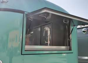 Quiosco de Comida Modular con Mostrador Integrado y Almacenamiento para Zona de Comida de Centro Comercial o Espacio Comercial de Aeropuerto - Product Image 5