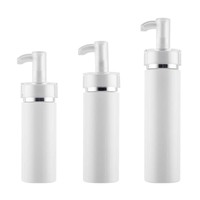 SHUNXU 100/120/150ml Flacon de crème corporelle élégant blanc, emballage cosmétique en plastique, emballage cosmétique de luxe, impression à l'écran