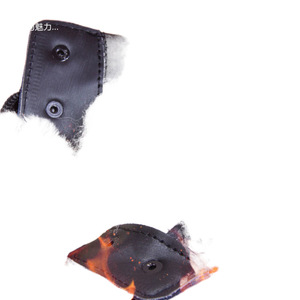 Leather Winter <b>Boots</b> Thick Wool Lined Non Slip Snow <b>Boots</b> For Men Women Unisex Mid Heel Adult Size - Product Image 2