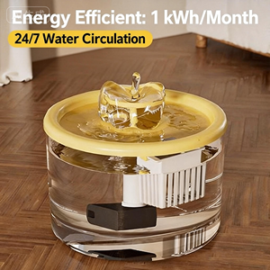 Detachable Filter Pet <b>Water</b> Feeder Eco Friendly Indoor Use <b>Automatic</b> Circulation Drinking Fountain - Product Image 2