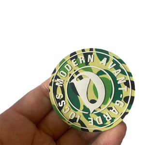 Tùy Chỉnh Dập Nổi 3D Lớn lên Logo In TPU Huy Hiệu Vinyl Silicone Truyền Nhiệt Nhãn Báo Chí Nóng Quần Áo Vá Cao Su Sắt Trên Mũ - Product Image 5