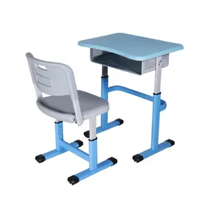 现代学校家具学生单人教室椅子学生补习班课桌
