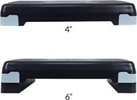 Plataforma de paso aeróbico totalmente ajustable para gimnasio en casa Fitness accesorio de ejercicio corporal