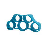 Bandas de resistencia para ejercicio de dedos de silicona con logotipo personalizado, fortalecedor de agarre deportivo para entrenamientos de Fitness, pinza de mano para entrenamiento de brazos