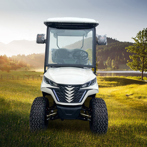 Nouveau modèle 2026 personnalisable, voiturette <span class=keywords><strong>de</strong></span> golf électrique monoplace en métal avec moteur AC 5KW, 4 places, batterie lithium 48V pour terrains <span class=keywords><strong>de</strong></span> golf et clubs - Product Image 6