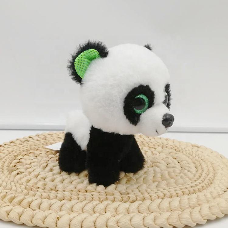 Wholesale Custom 5 Inch Panda Stuffed Plush Toys Soft Lovely