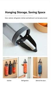 ถุงพลาสติกติดผนังห้องครัวถุงช้อปปิ้งที่ถอดออกได้ถุงตาข่ายจัดระเบียบขยะในบ้าน - Product Image 4