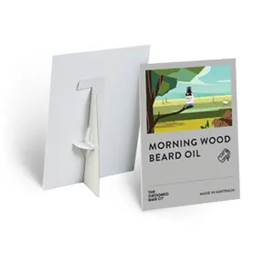 Пользовательская белая доска A3 A4 A5 A6, индивидуальный дизайн, листовка и печать флаеров