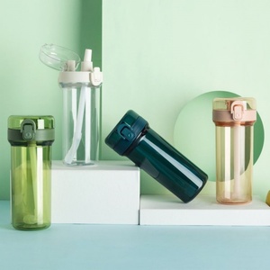 480ml Food Grade Plastic Direct Drinking <b>Water</b> <b>Bottle</b> Leak Proof Insulated Tumbler for <b>Gym</b> - Product Image 5
