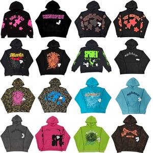 <span class=keywords><strong>Sudadera</strong></span> con <span class=keywords><strong>Capucha</strong></span> de Invierno para Hombre, Estilo Europeo y Americano, Superventas, 1:1, con Estampado de Letras, de Algodón, con Bolsillo de Terciopelo - Product Image 1