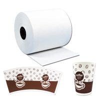 Rouleaux de gobelets en papier enduit PLA personnalisés pour gobelets en papier