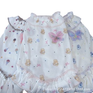 Lindo Chaleco Bordado para Perro con Diseño de Mariposas, Ropa de Algodón para Mascotas de Primavera/Verano para Salir - Product Image 4